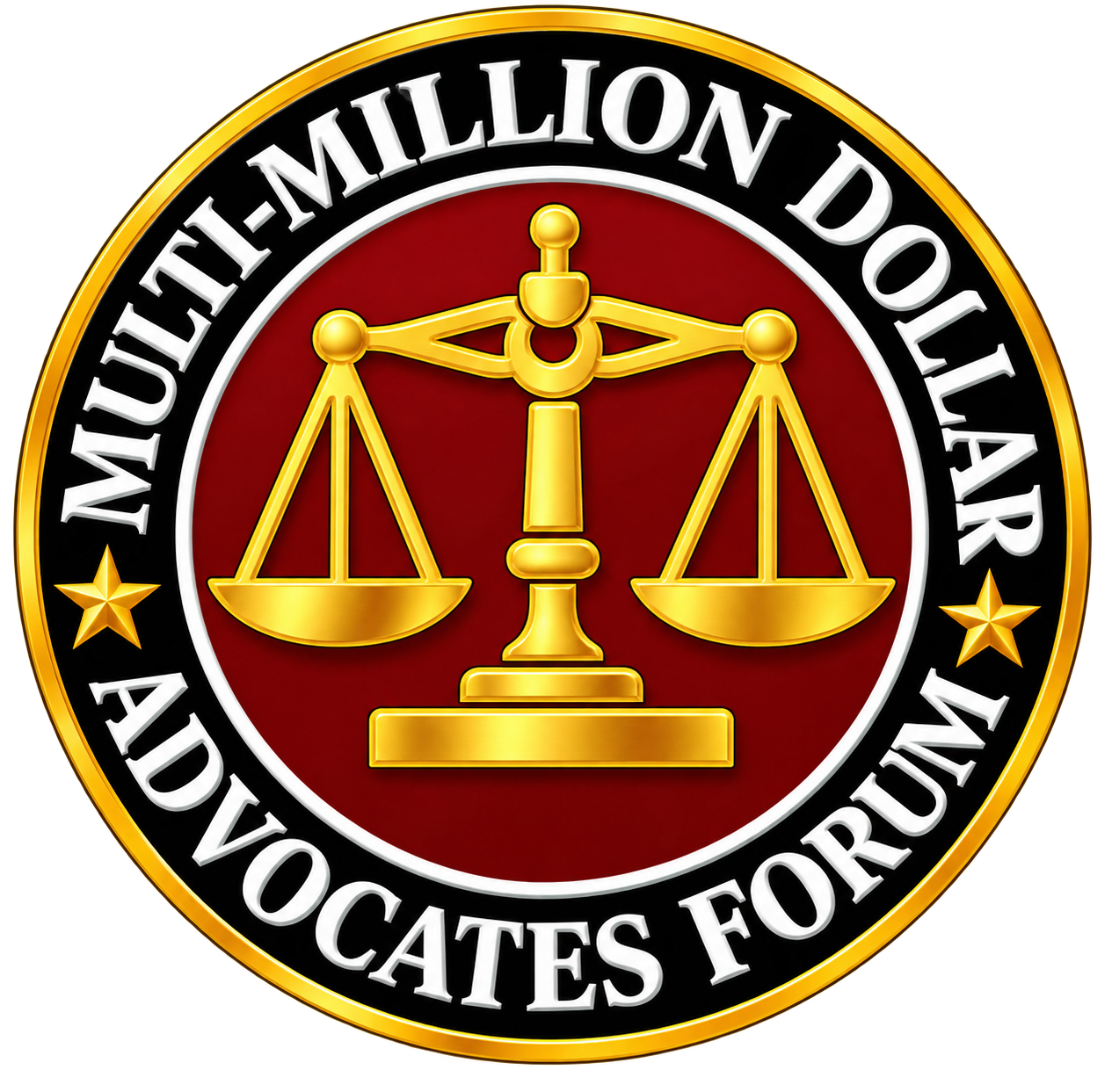 Multi-Million Dollar Advocates Forum Seal